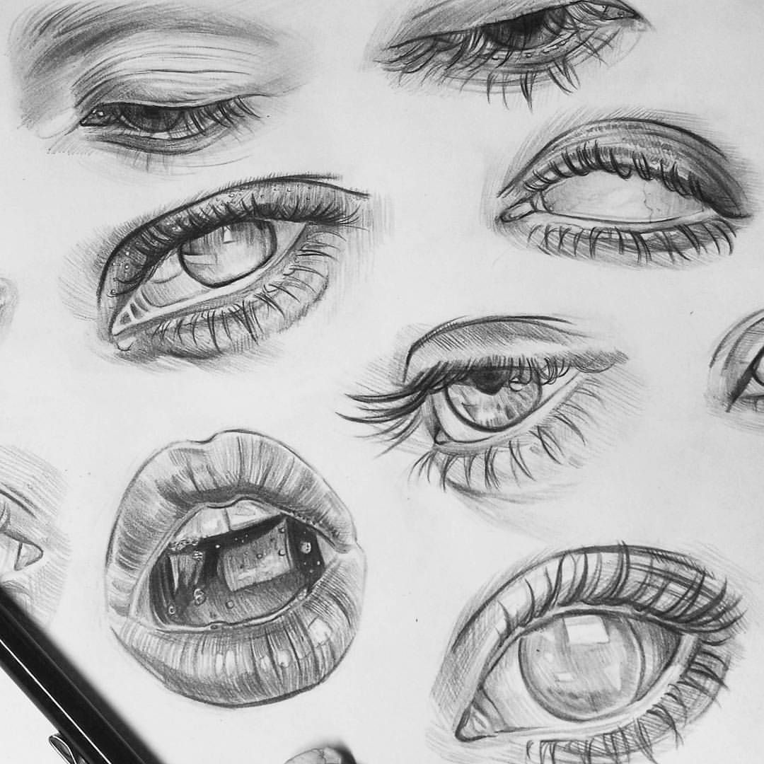 Eye Reference Drawing Skill