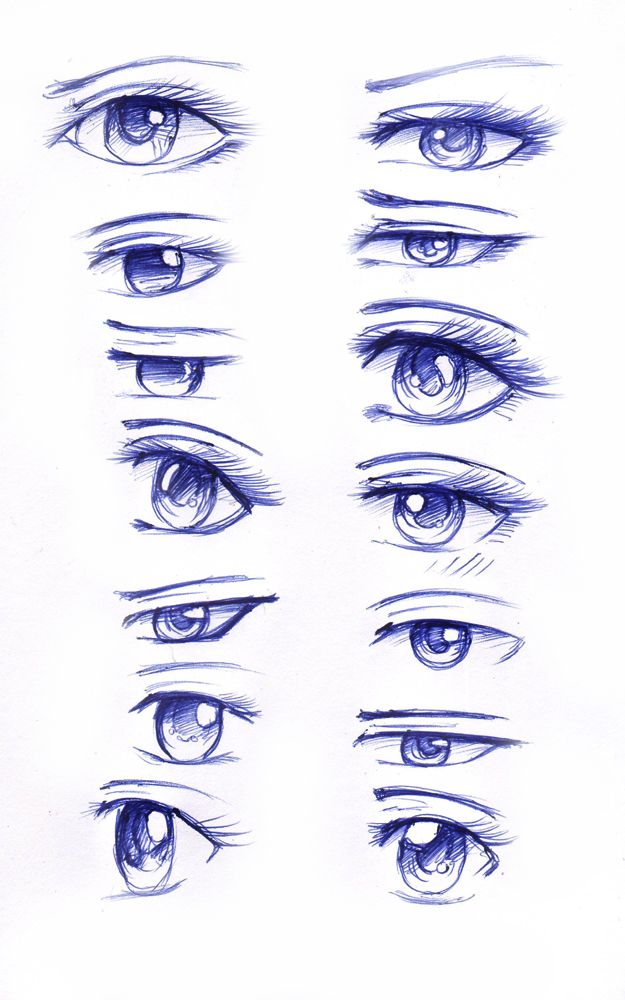 Eye Shapes Drawing Photos