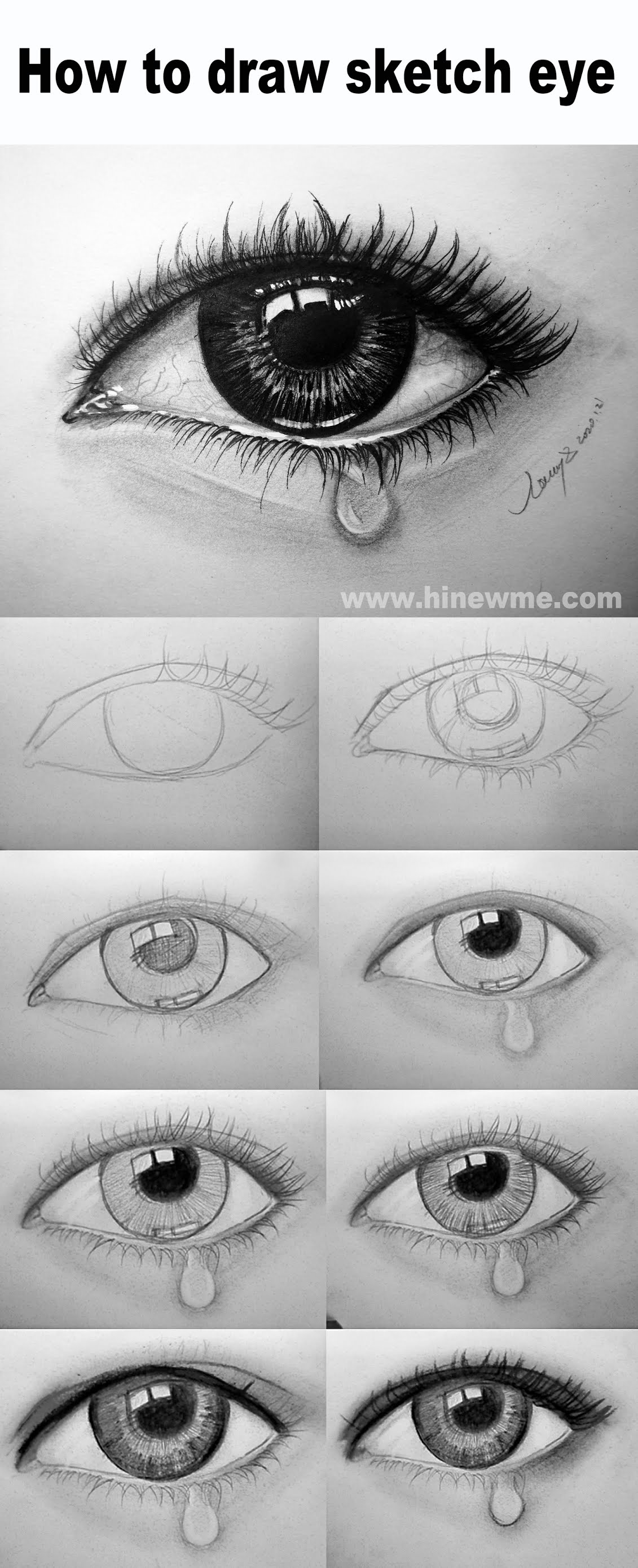 Eye Simple Best Drawing