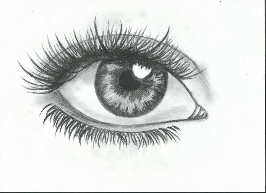 Eye Simple Drawing Art