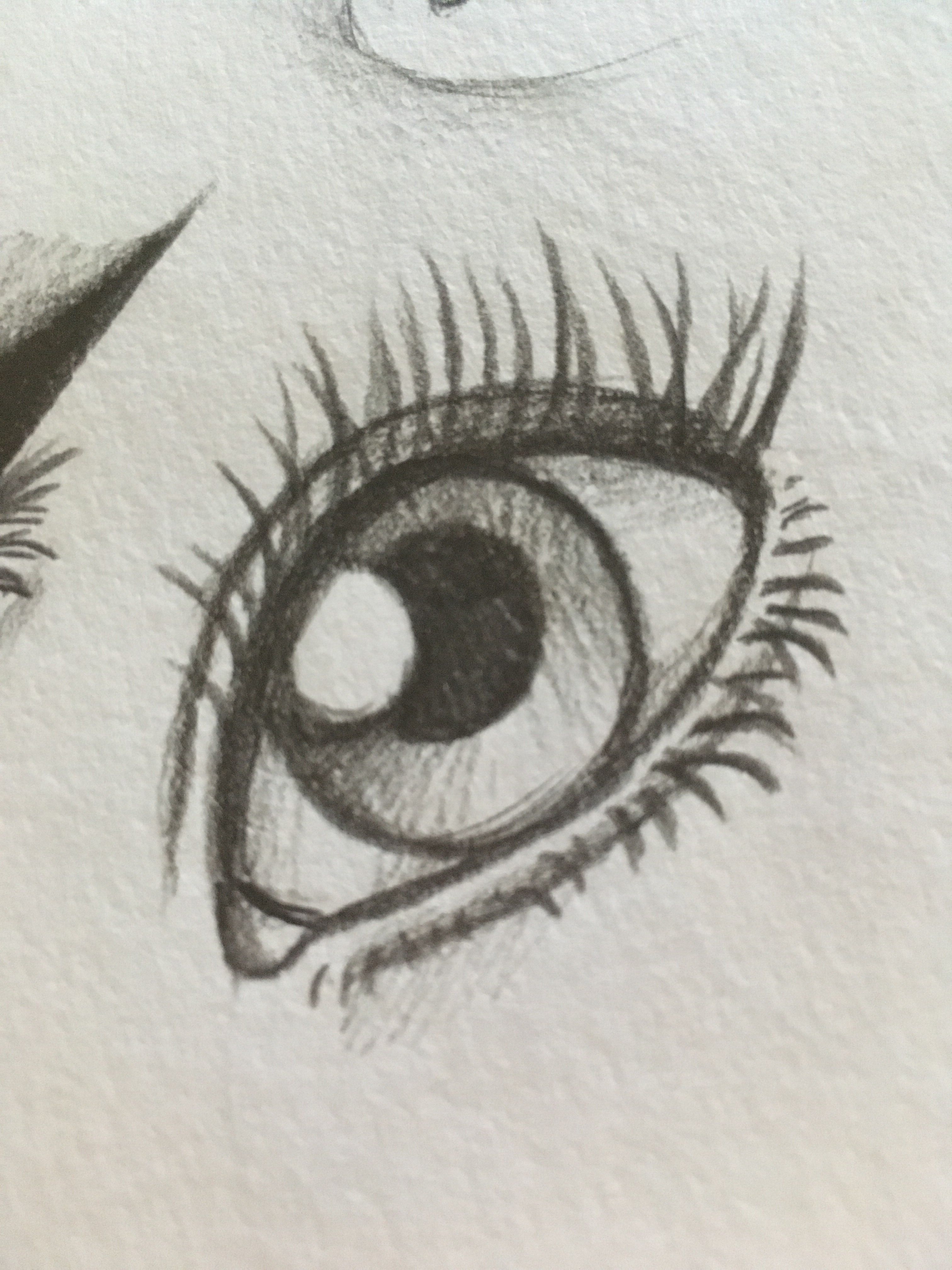 How to Draw Simple Eyes