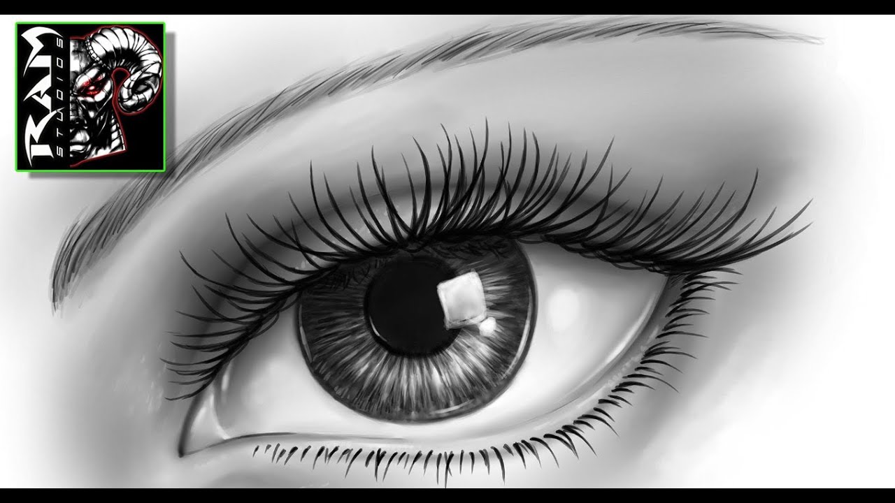 Eyeball Simple Drawing Picture