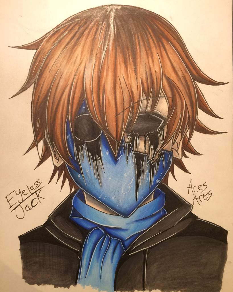 Eyeless Jack Art Drawing