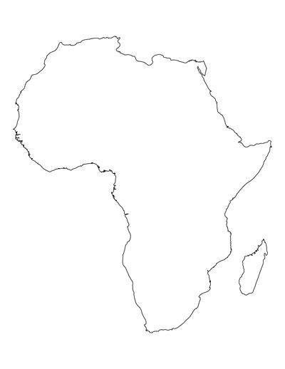 Africa Drawing Amazing