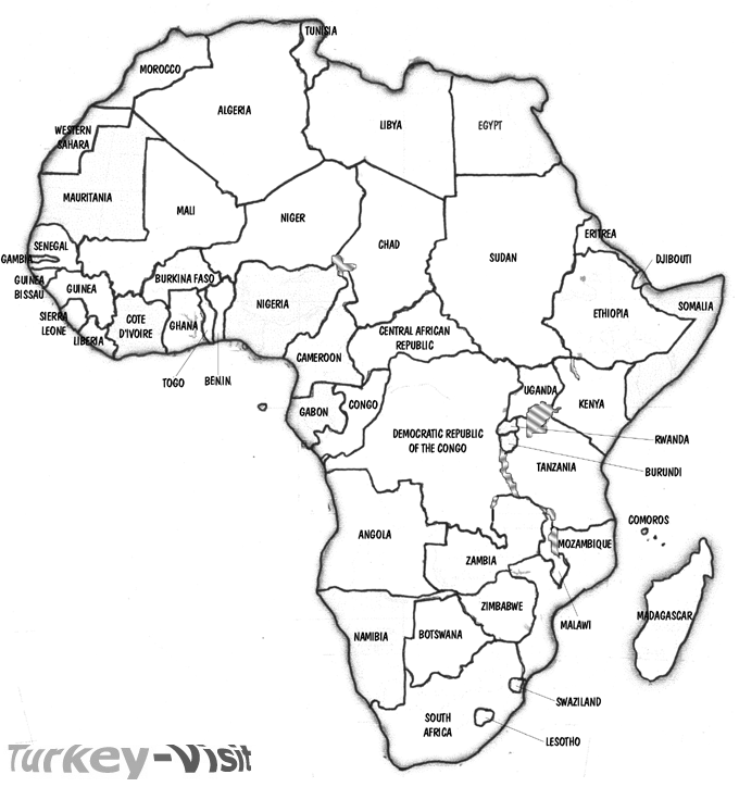 Africa Drawing Pics