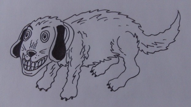 Animated Dog Drawing Picture