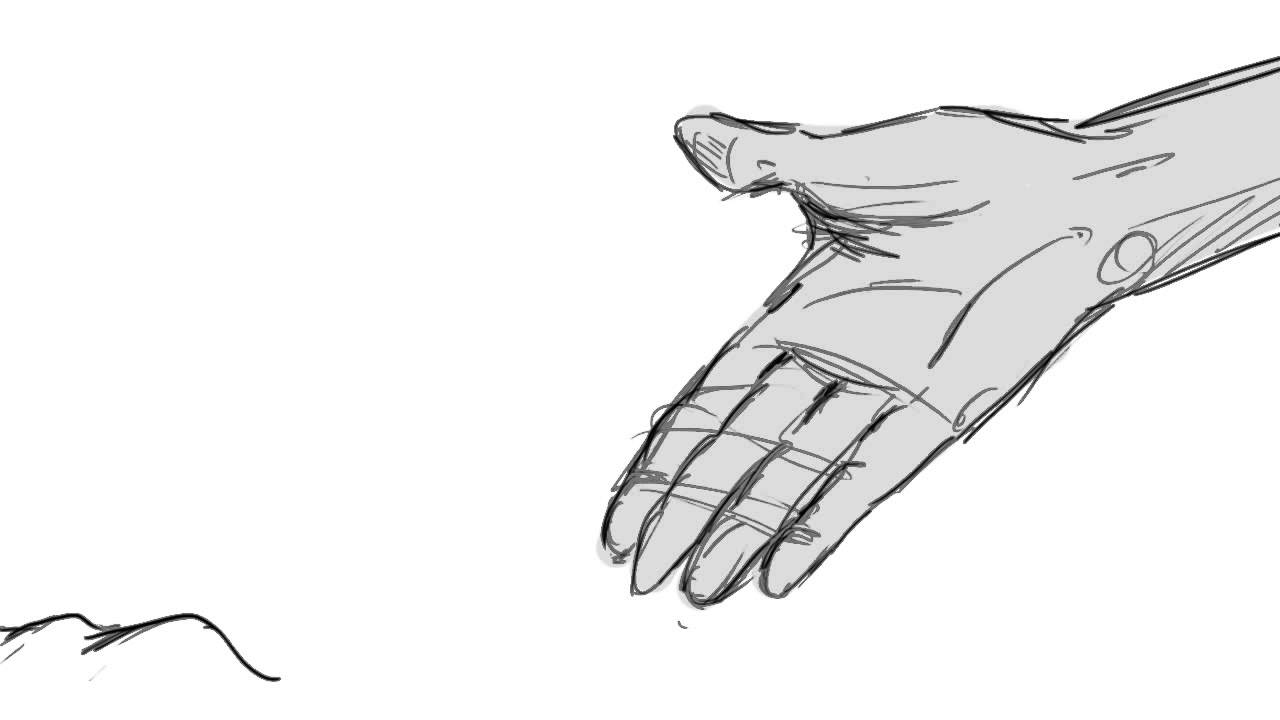 Animated Hand Drawing Image