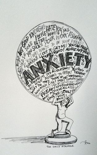 Anxiety Drawing Amazing