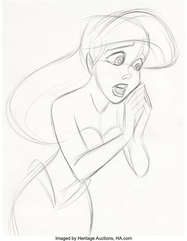 Ariel Art Drawing