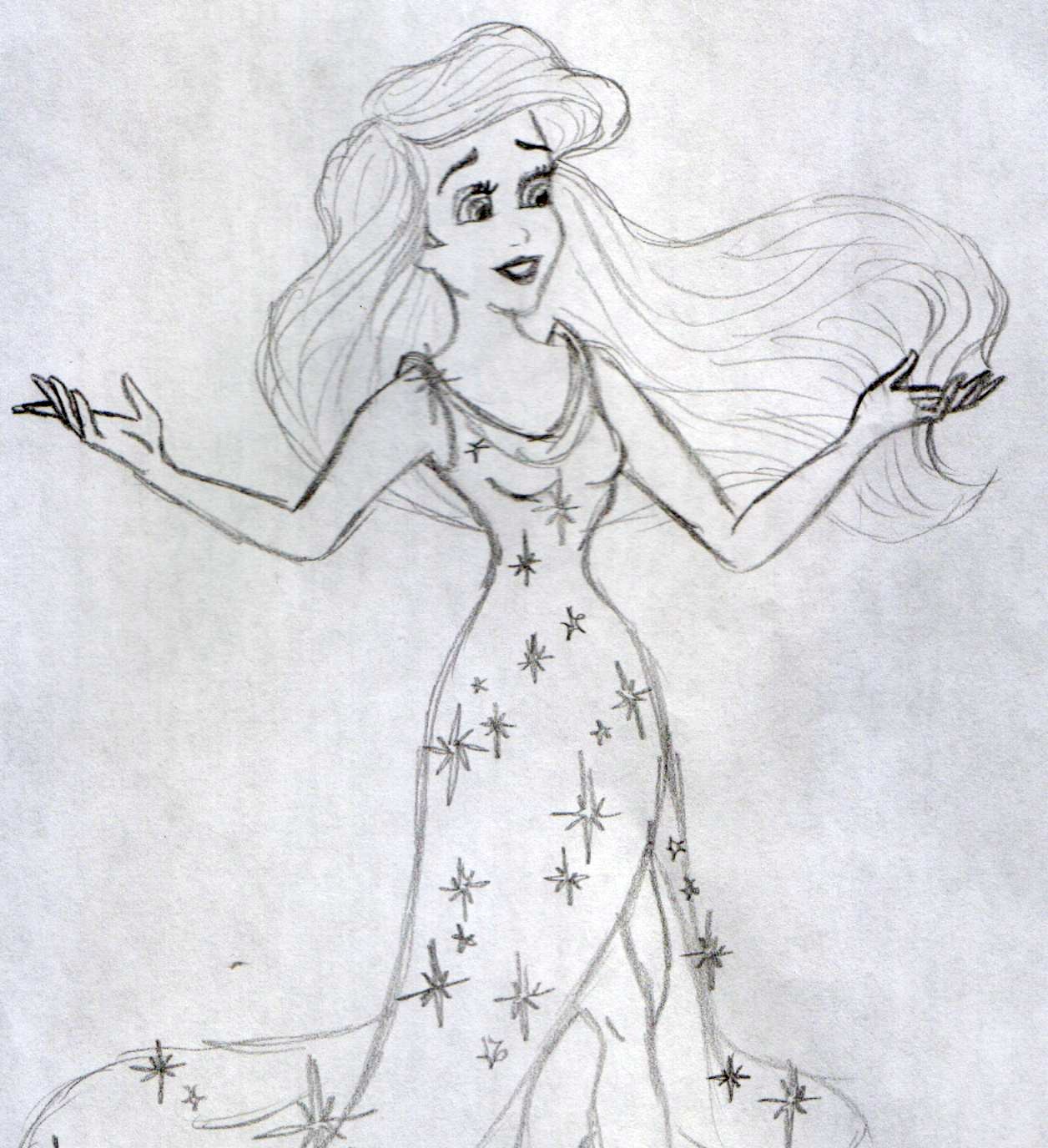 Ariel Drawing Pic