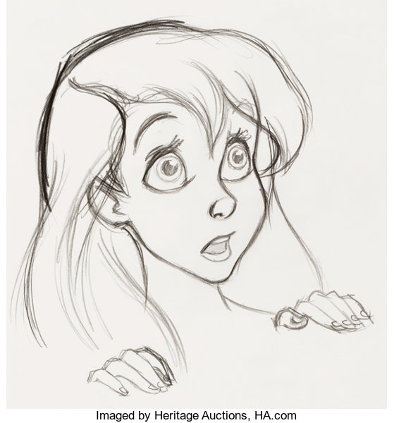 Ariel Drawing Picture