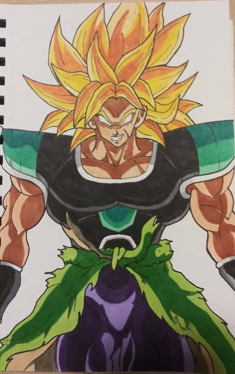 Broly Best Drawing