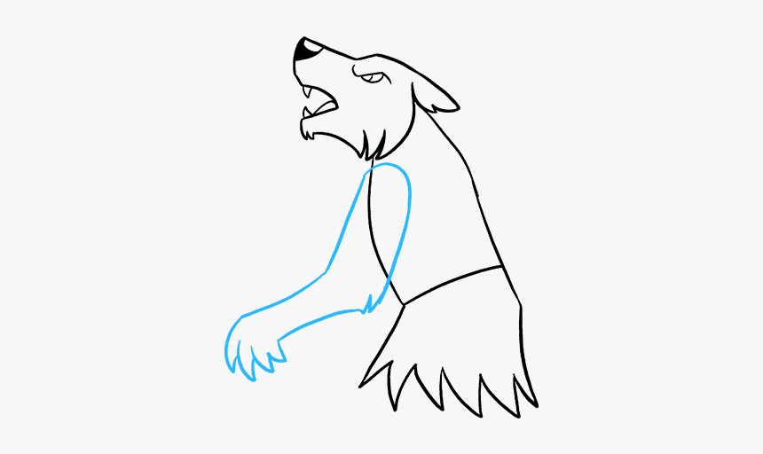 Cartoon Werewolf Drawing Realistic