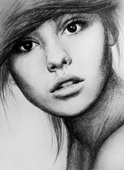 Charcoal Pencil Drawing Pic