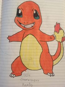 Charmander Drawing Pic Drawing Skill