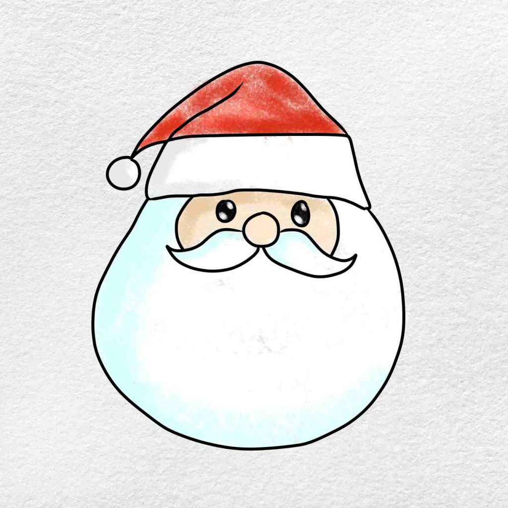 Christmas Cartoon Drawing High-Quality