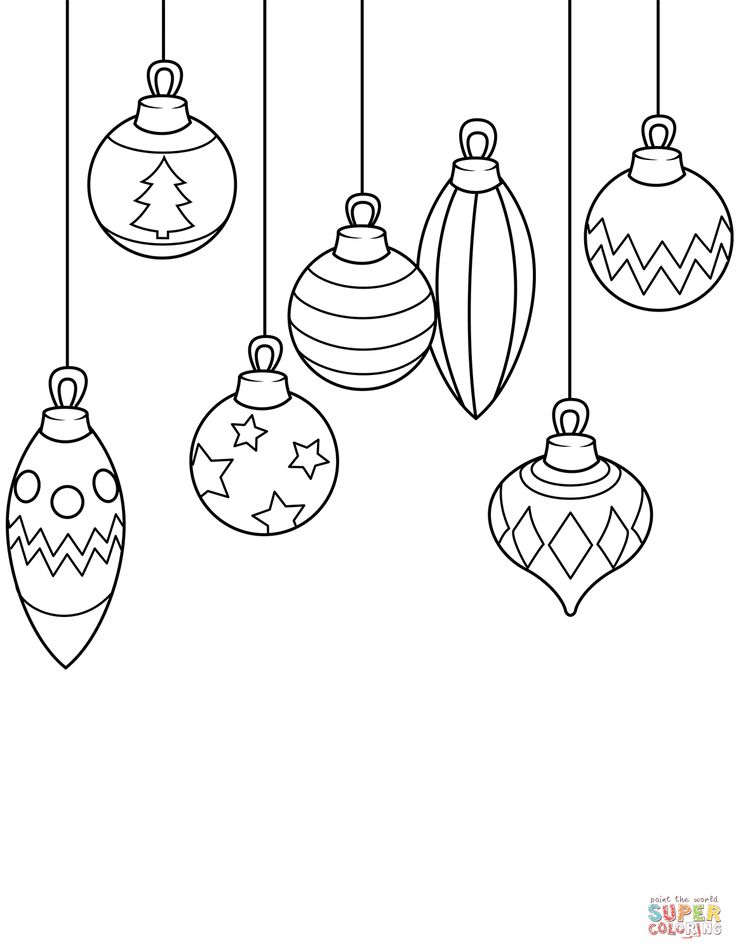 Christmas Decoration Drawing Image