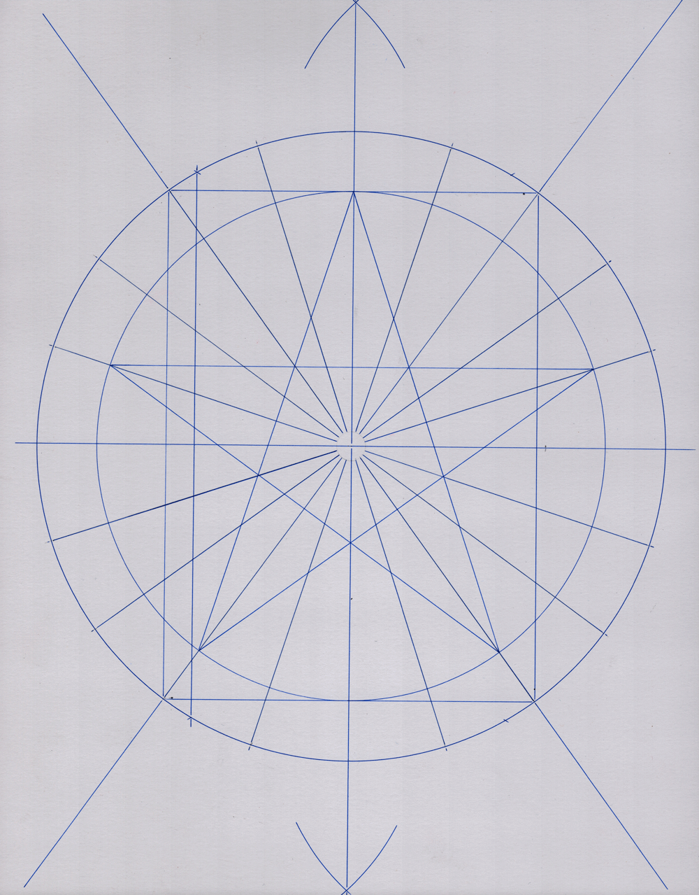 Circle Compass Drawing Pics