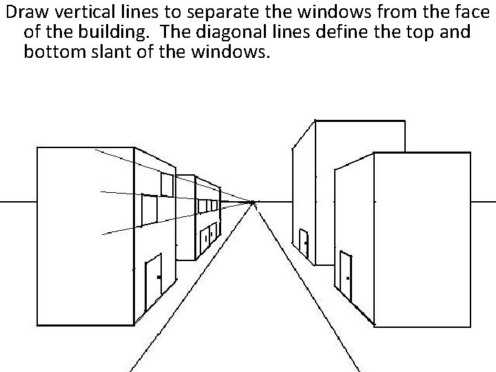 City Perspective Drawing High-Quality