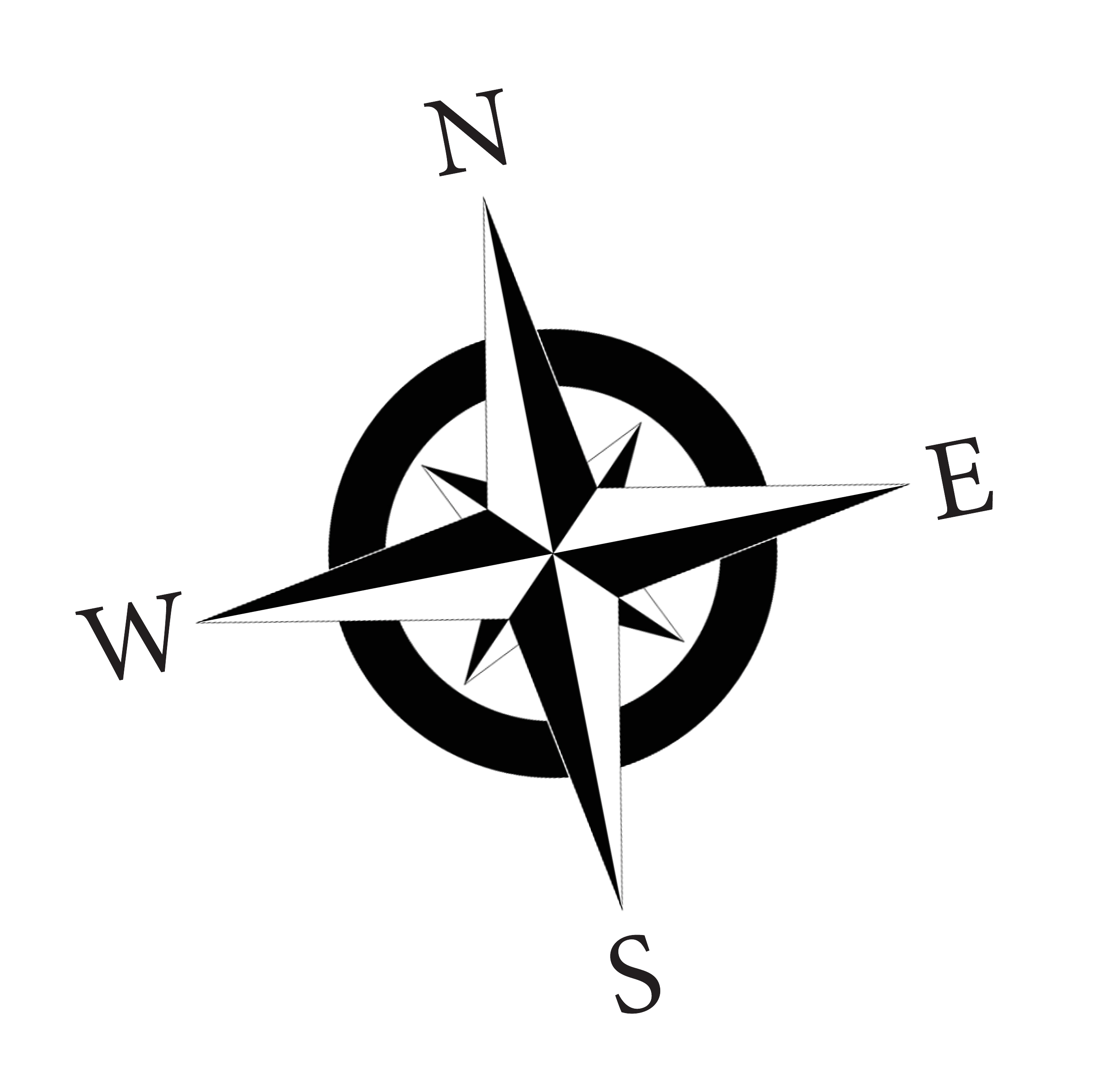 Compass Rose nsew bw.indd