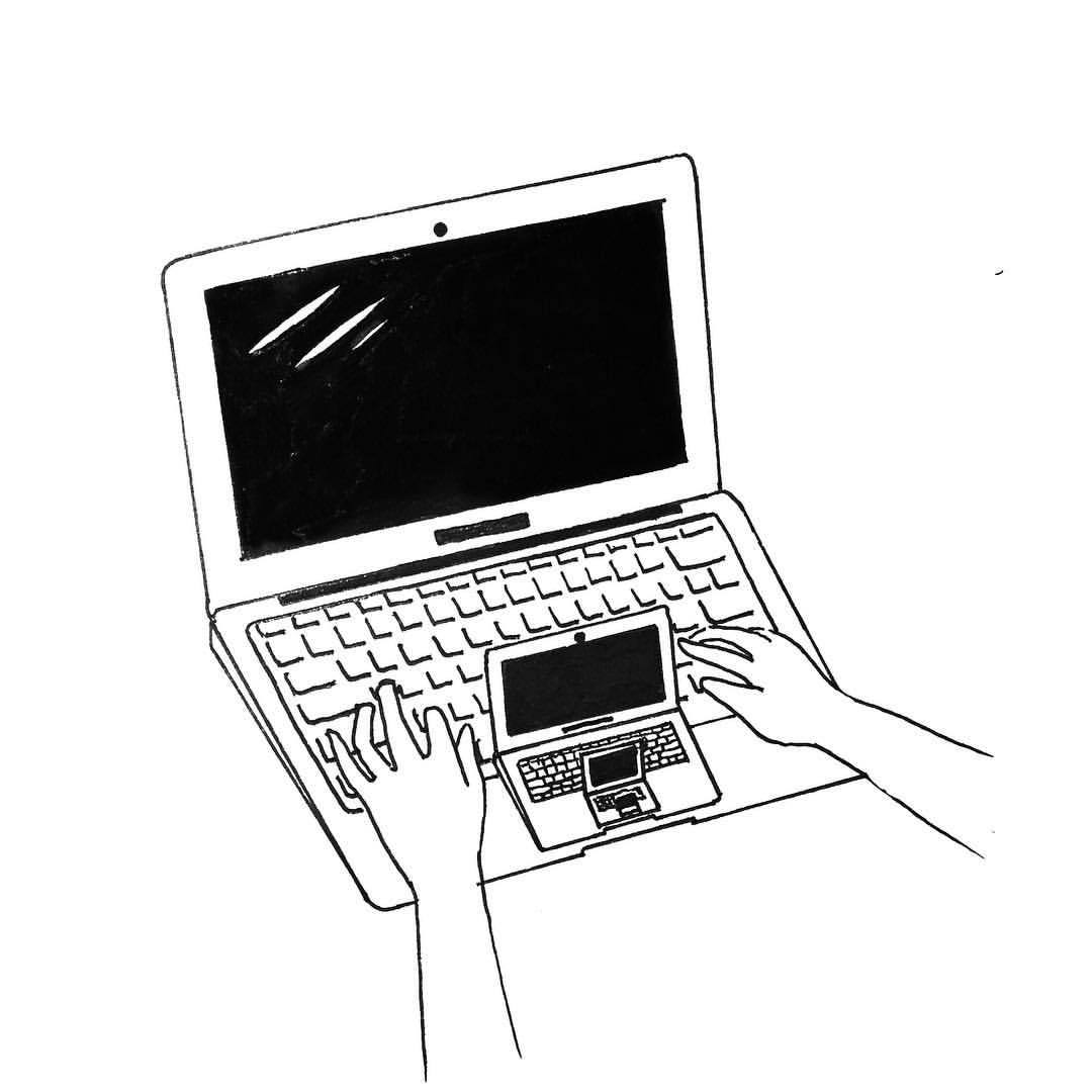 Computer Drawing Photo