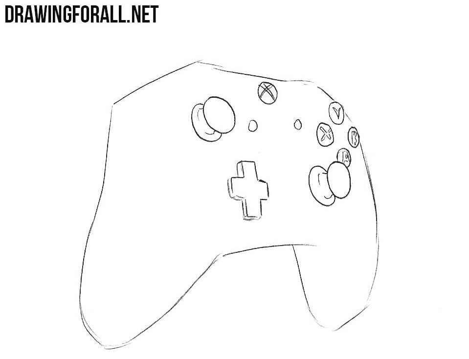 Controller Drawing Sketch