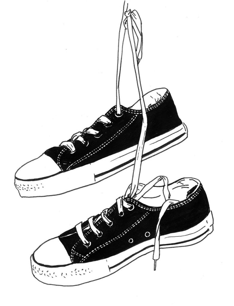 Converse Drawing Image