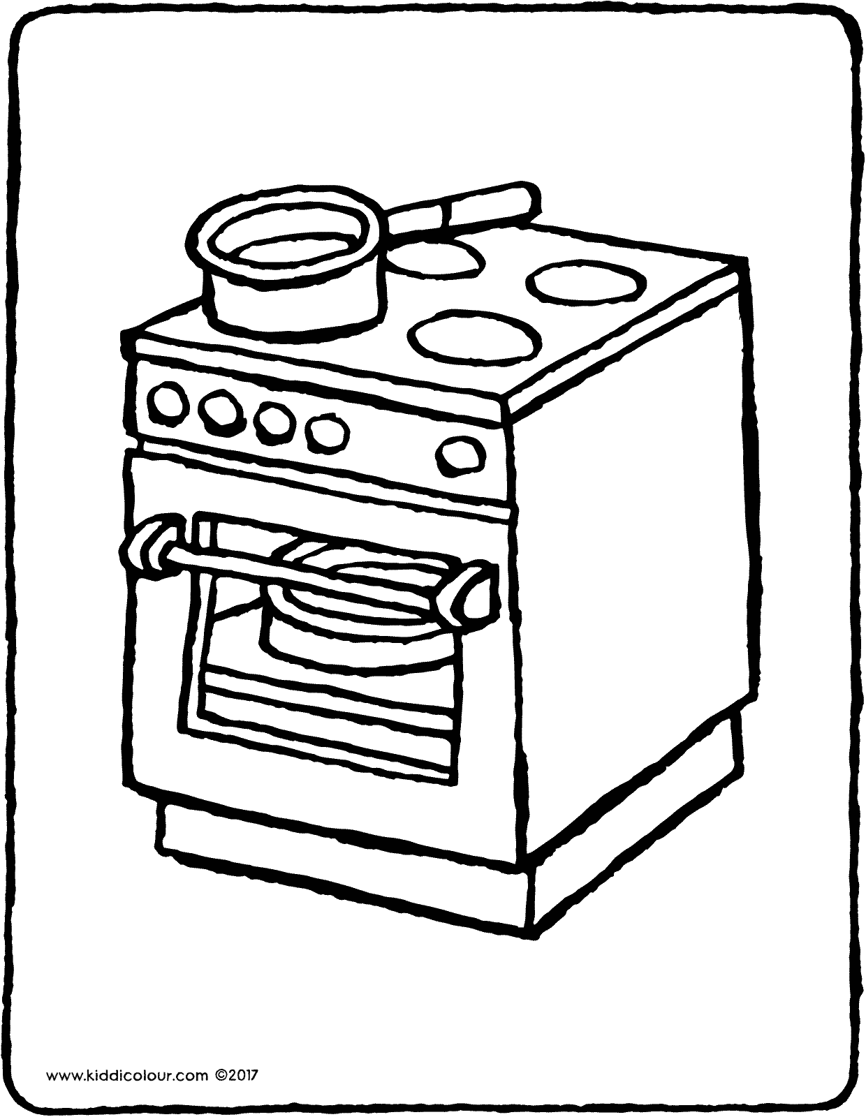 Cooker Drawing Picture