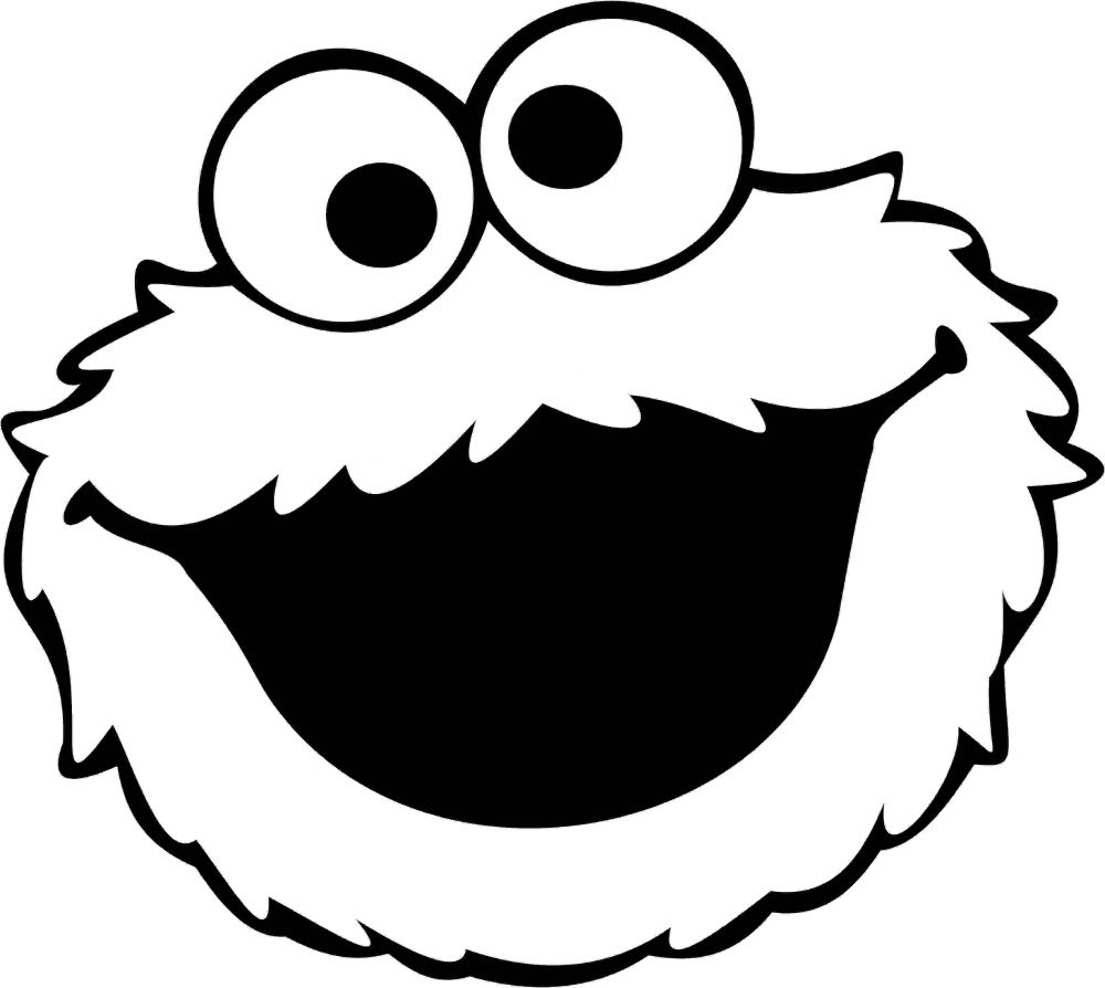 Sketch Of Cookie Monster Cookie Monster Drawing – Drawing Easy
