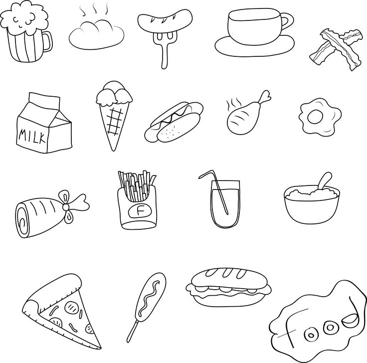 Cooking Drawing Image