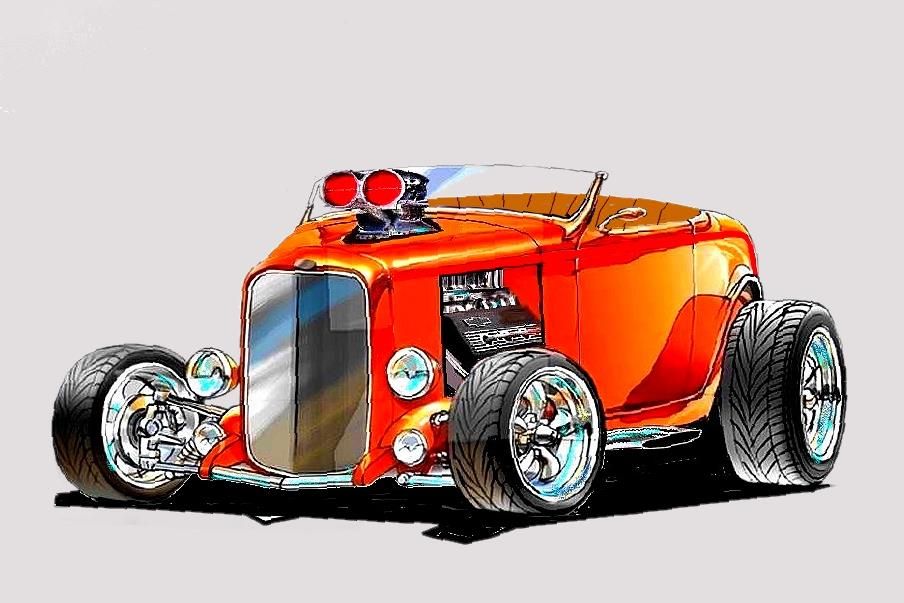 Cool Car Drawing Art