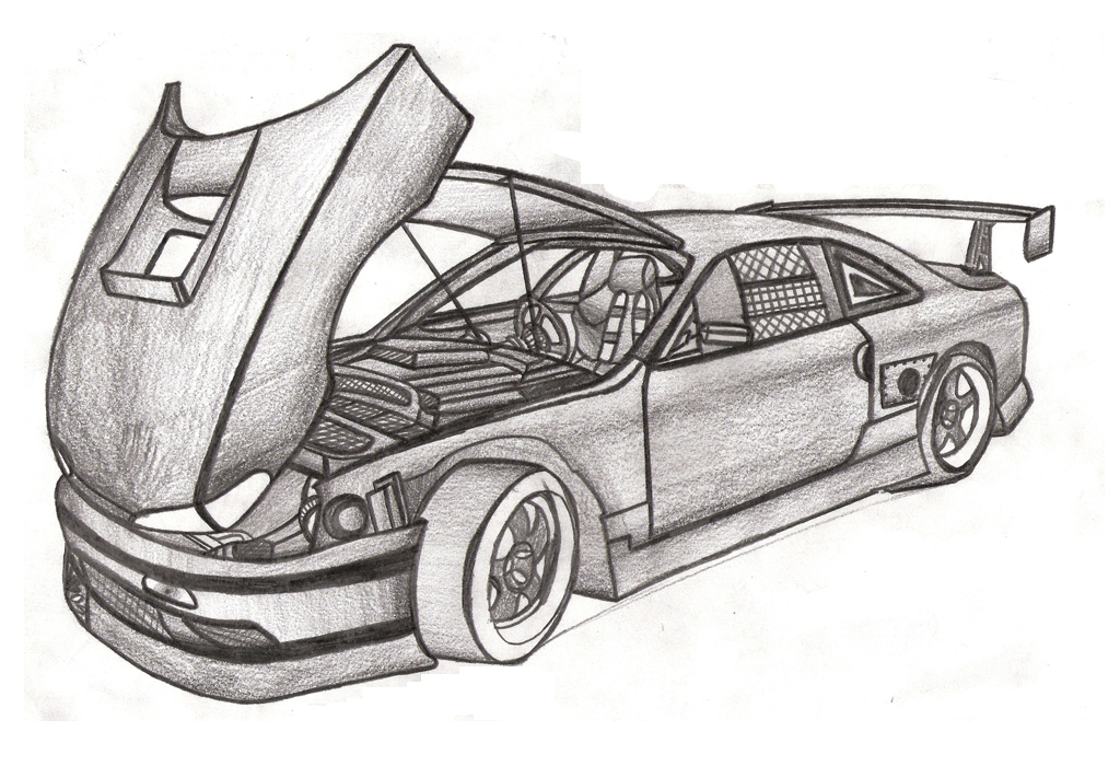 Cool Car Drawing Images
