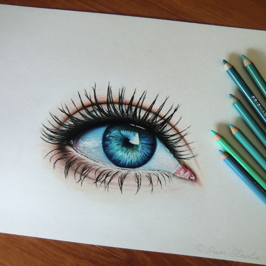 Cool Eyes Drawing Photo