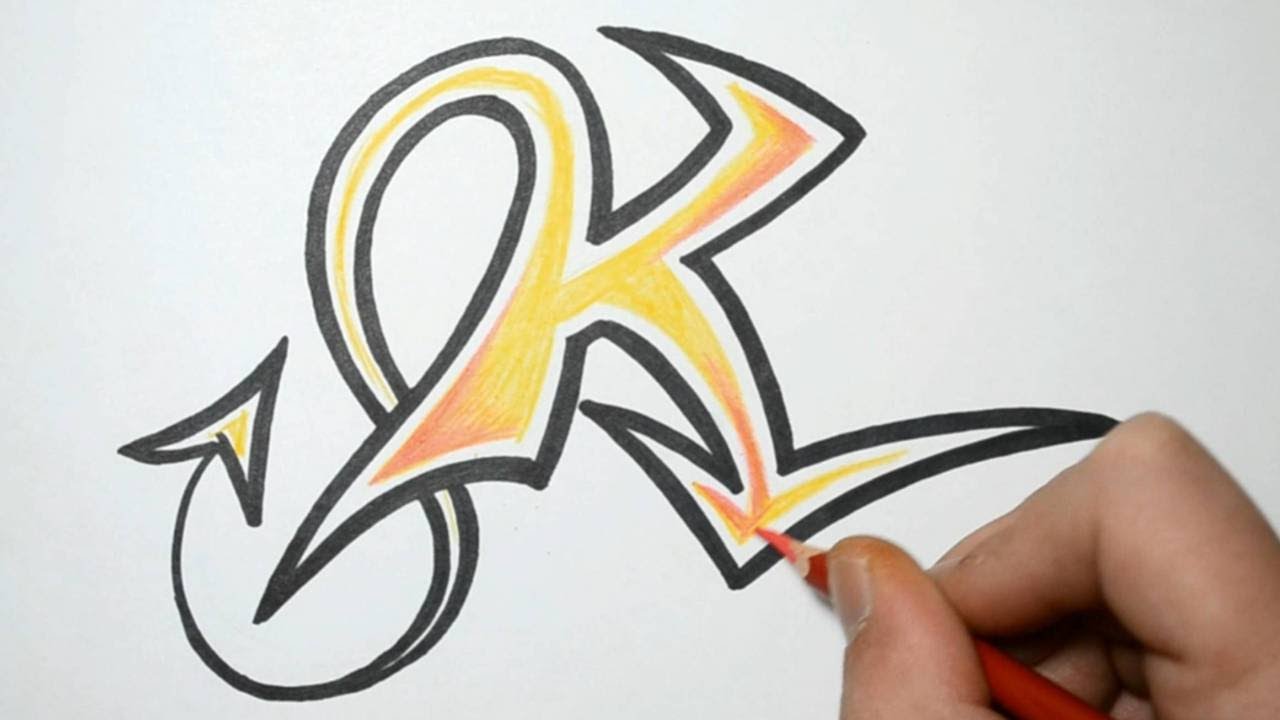 Cool Lettering Drawing Picture