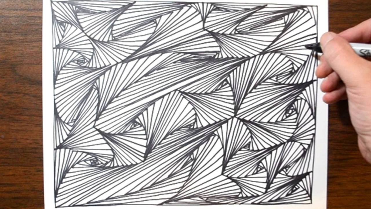 Cool Patterns Drawing Pic