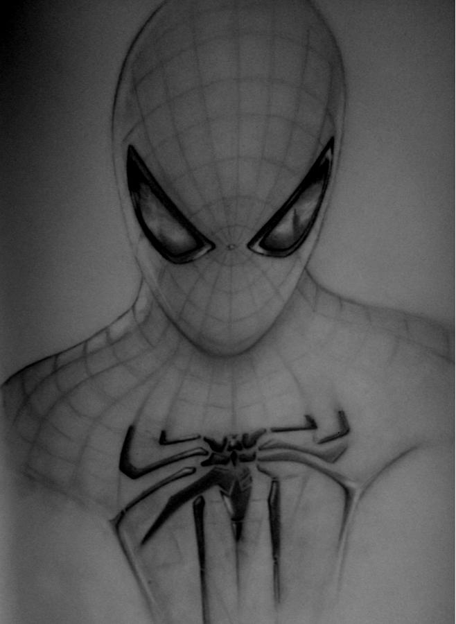 Cool Spider Man Drawing Beautiful Image