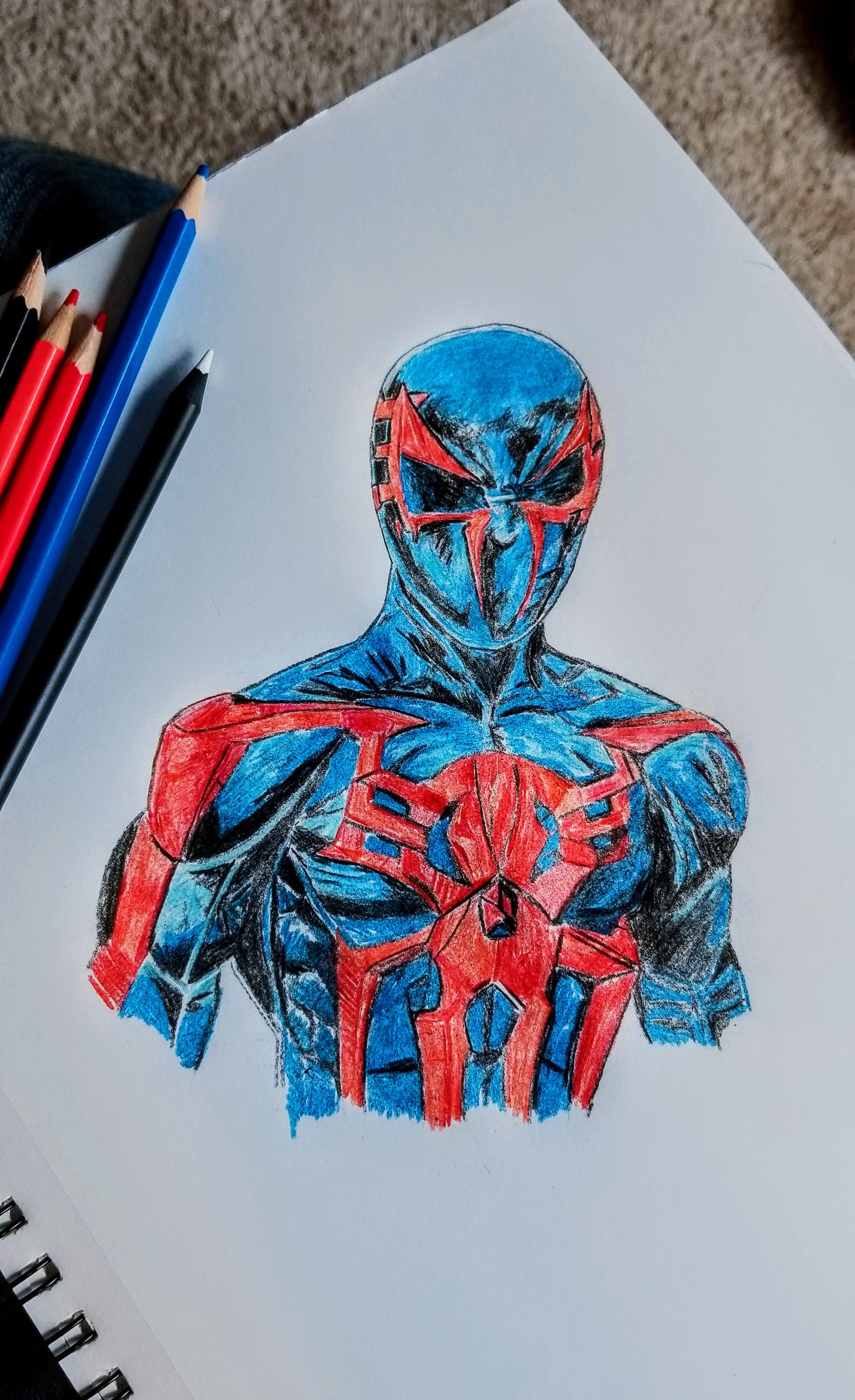 Cool Spider Man Drawing Images