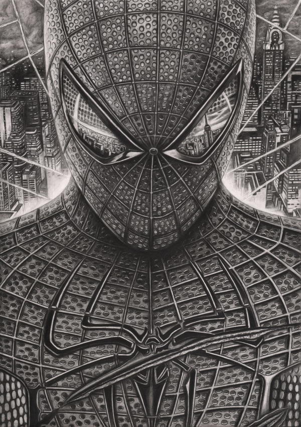 Cool Spider Man Drawing Pic