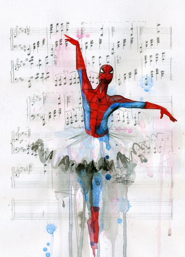Cool Spider Man Drawing Pics