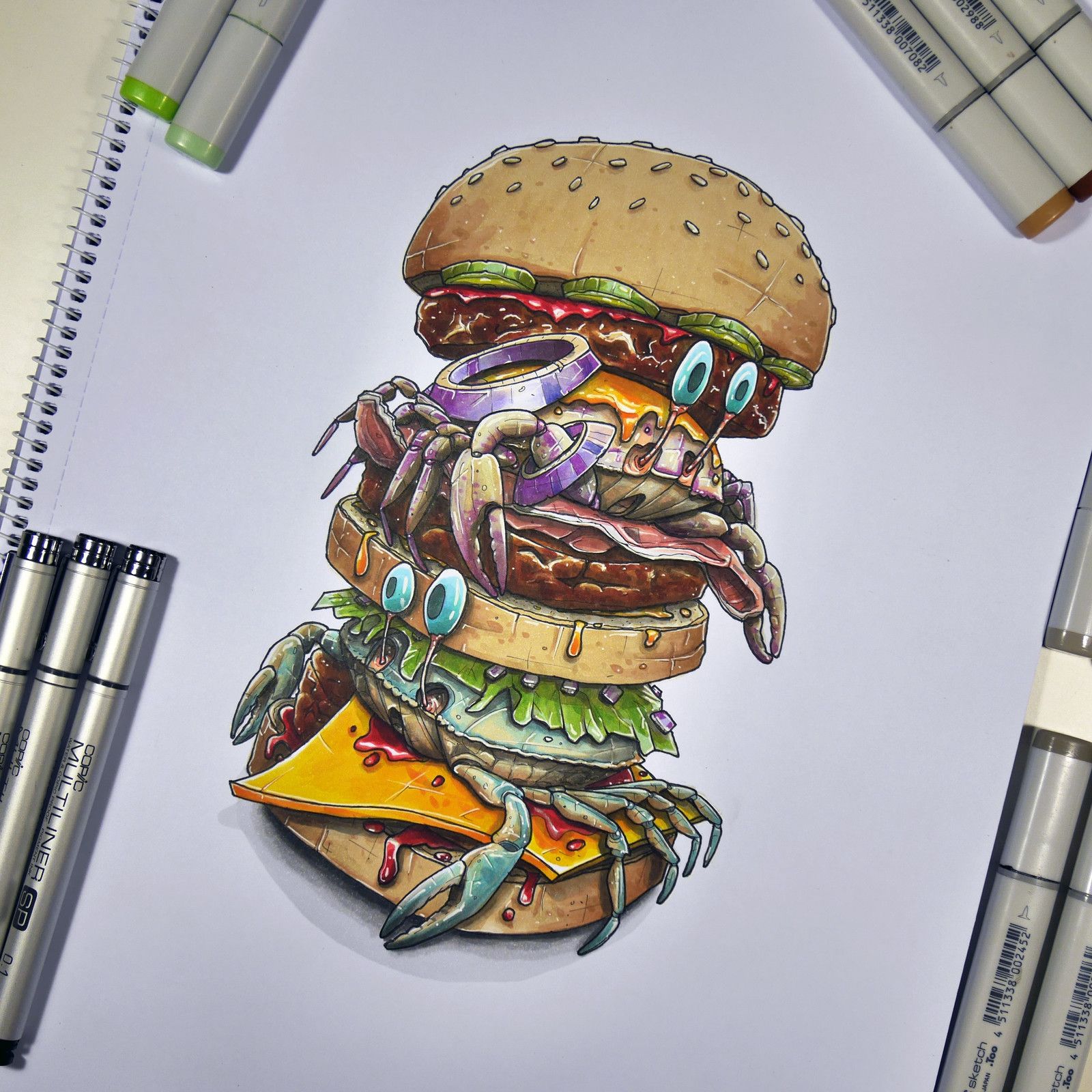 Copic Marker Drawing Amazing