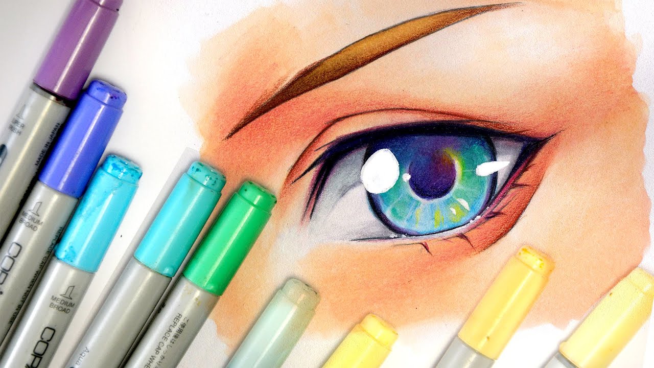 Copic Marker Drawing Photo