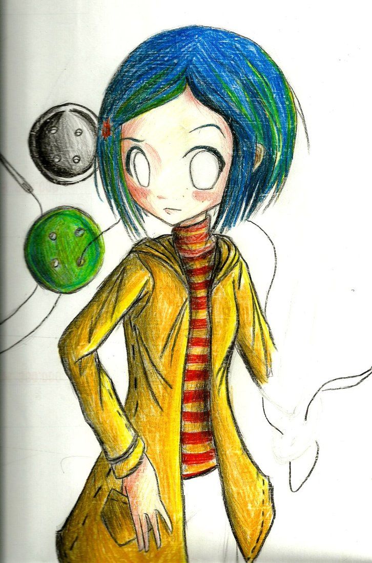Coraline Drawing Picture