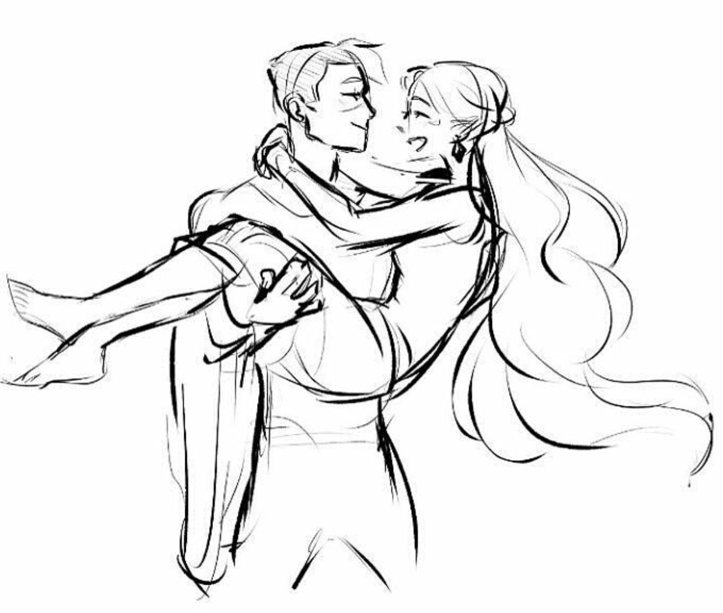 Sketching couple poses by RhoviArt on DeviantArt