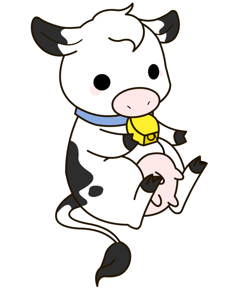 Cow Cartoon Drawing Beautiful Image