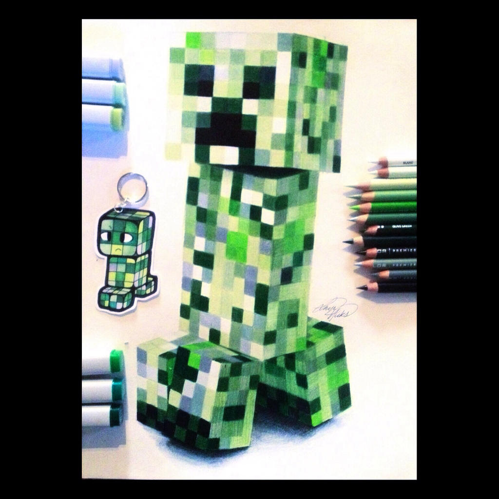 Creeper Drawing Picture