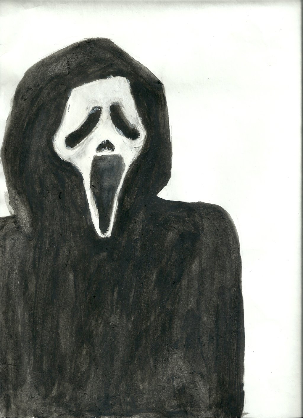 Creepy Drawing High-Quality