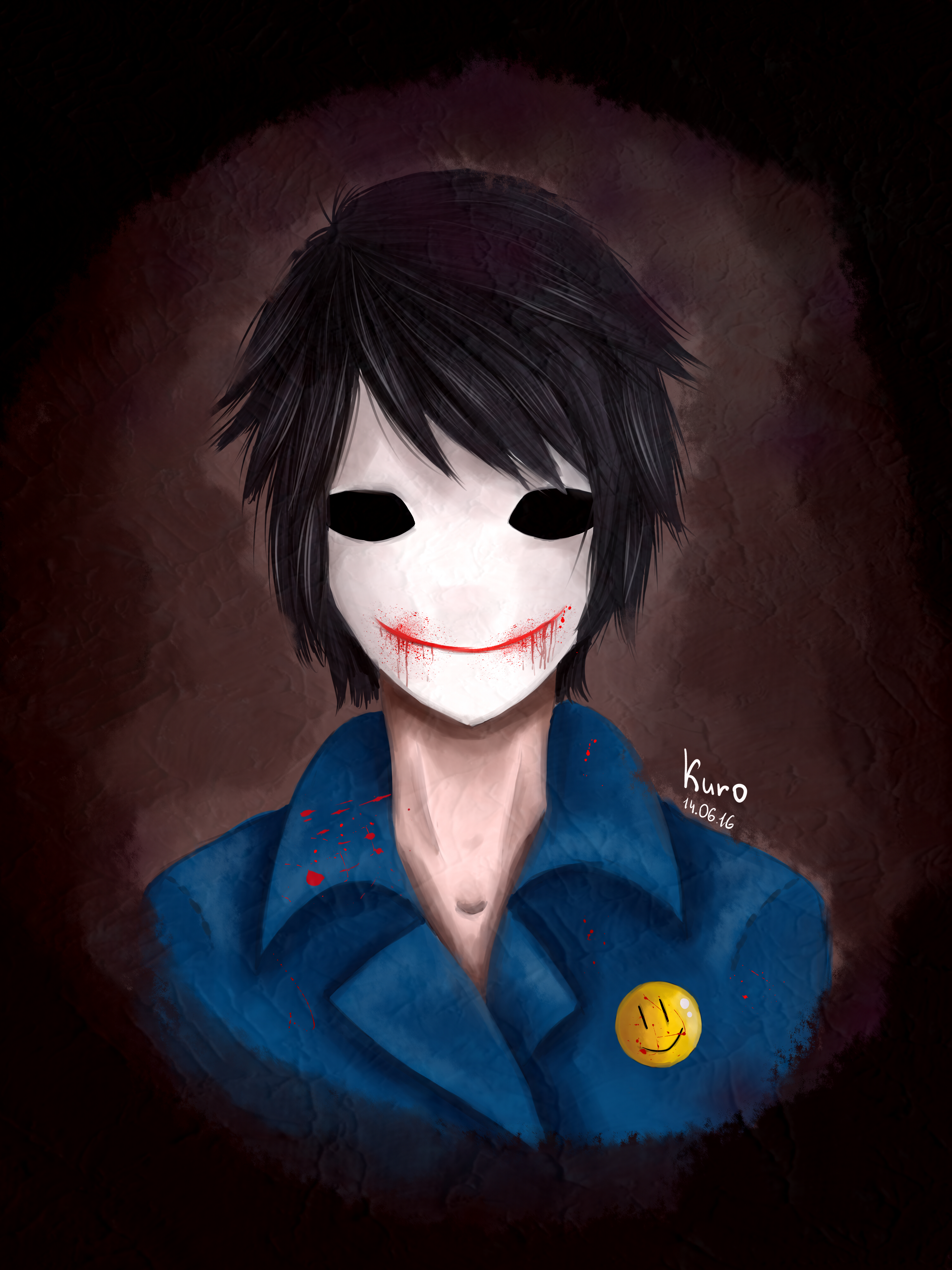 Creepypasta Drawing Sketch