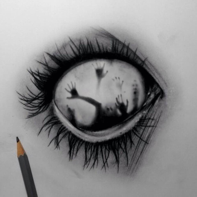 Crying Eye Best Drawing