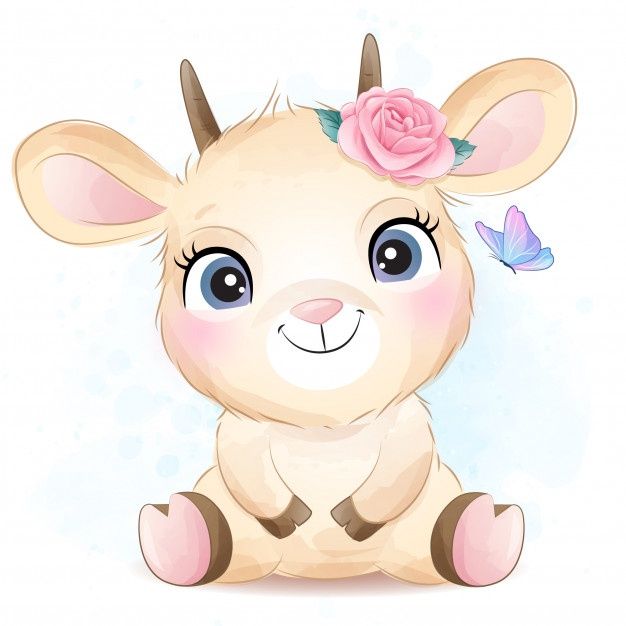 cute baby cartoon animals to draw