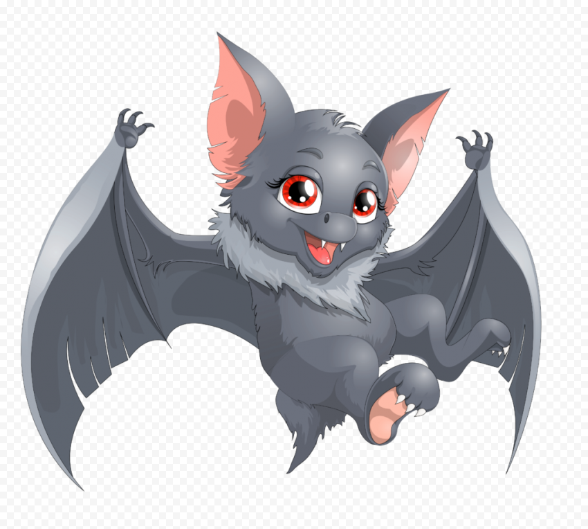Cute Bat Drawing Realistic
